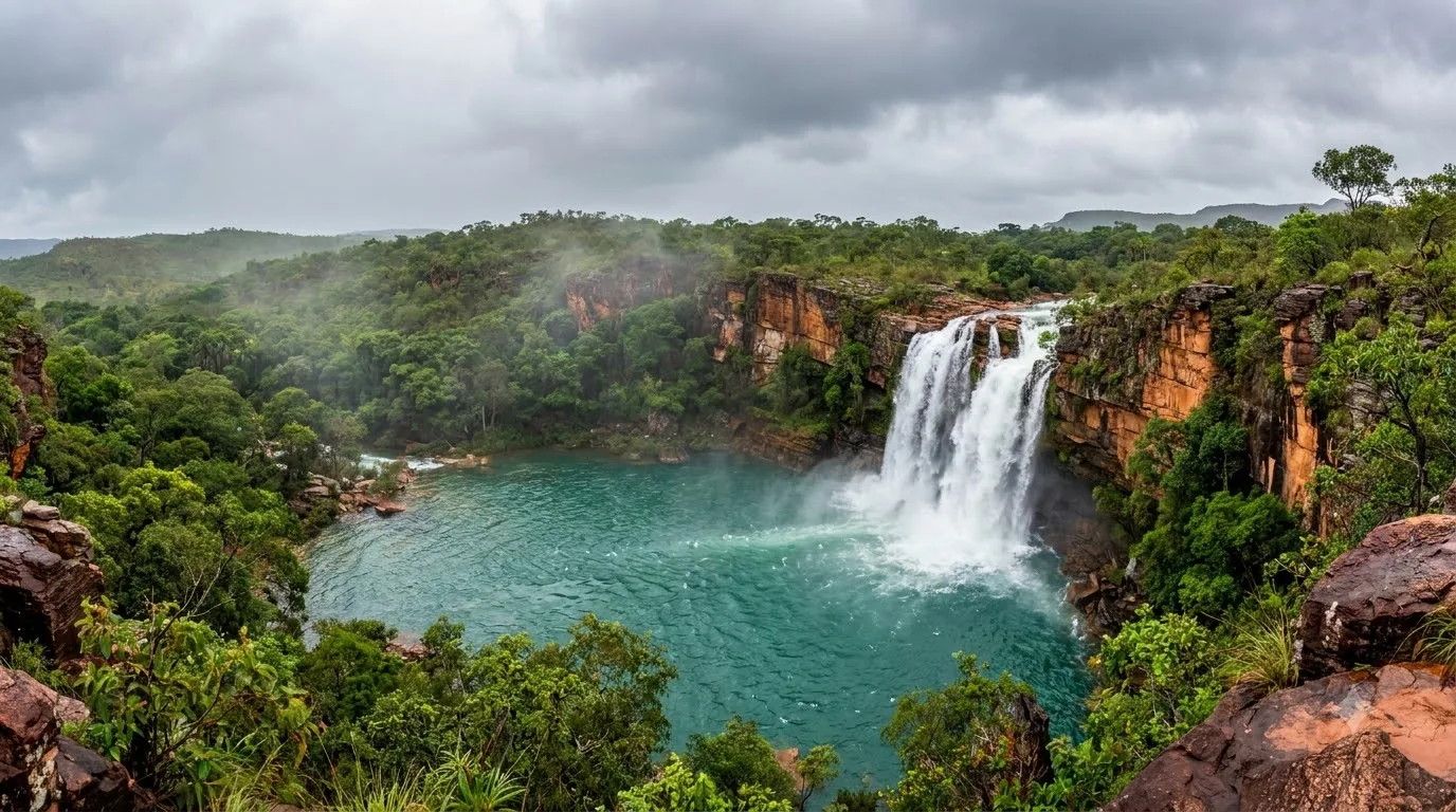 Alvorada — cachoeira em Goias, Brasil