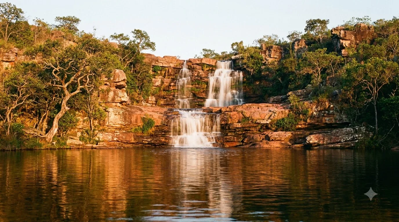 Arcanjos — cachoeira em Goias, Brasil