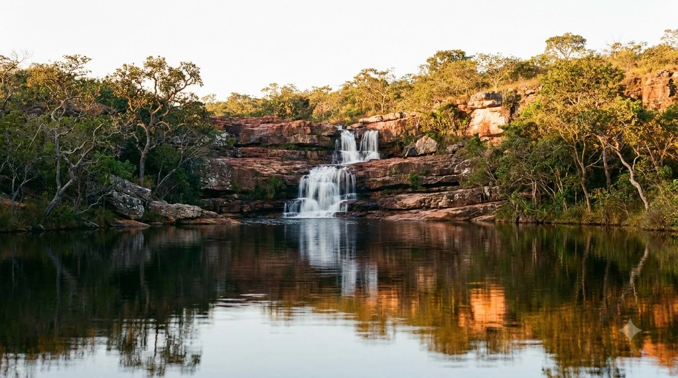 Cachoeira da Santa — cachoeira em Goias, Brasil