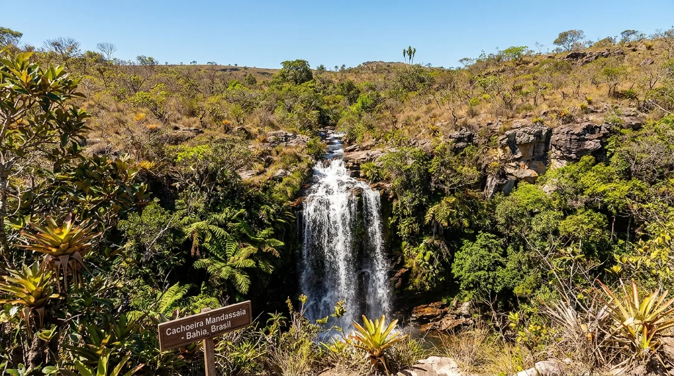 Cachoeira Mandassaia — cachoeira em Bahia, Brasil