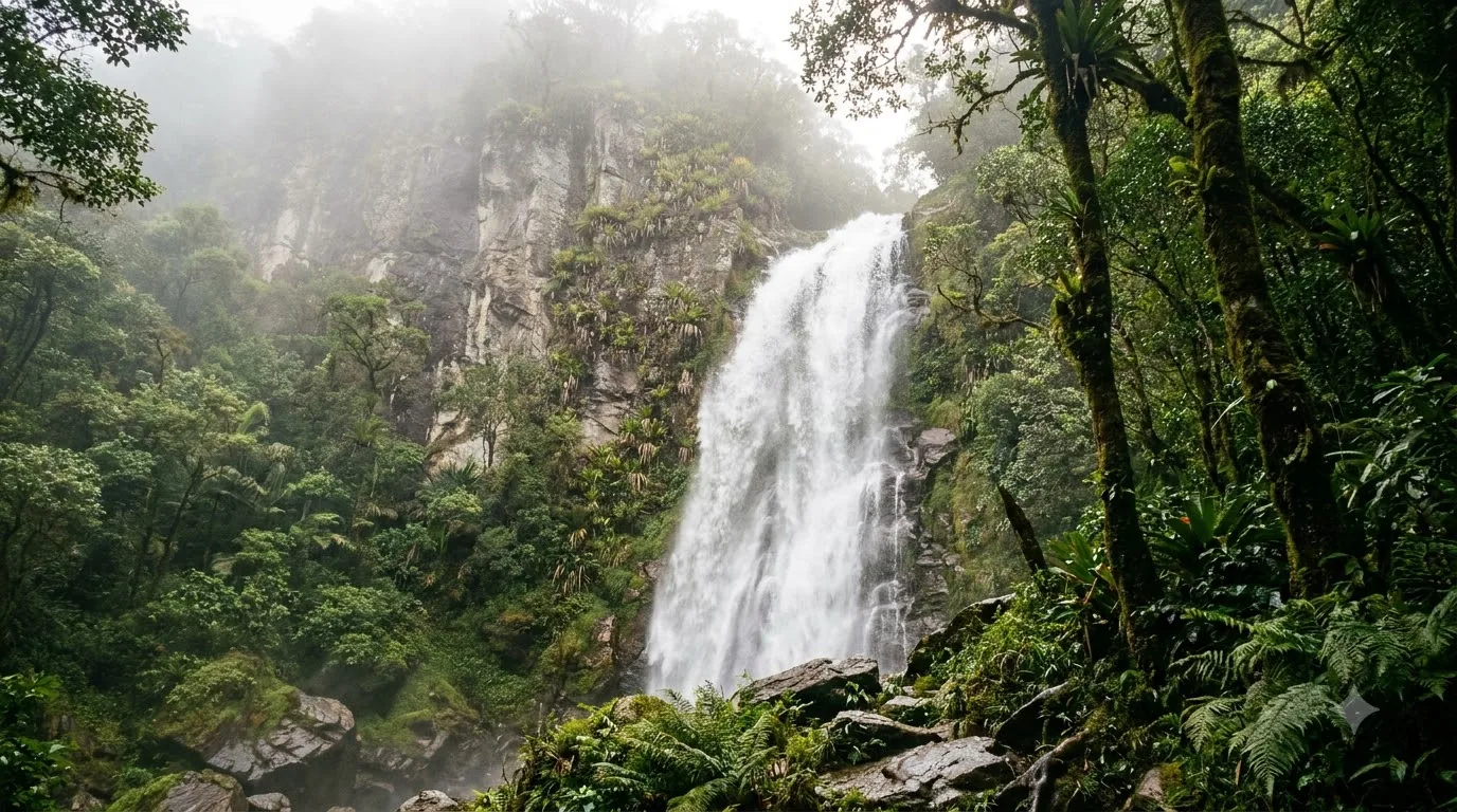 Cachoeira Veu de Noiva parte alta — cachoeira em Rio de Jeneiro, Brasil