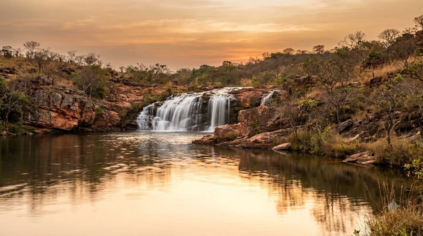 Espumão — cachoeira em Goias, Brasil