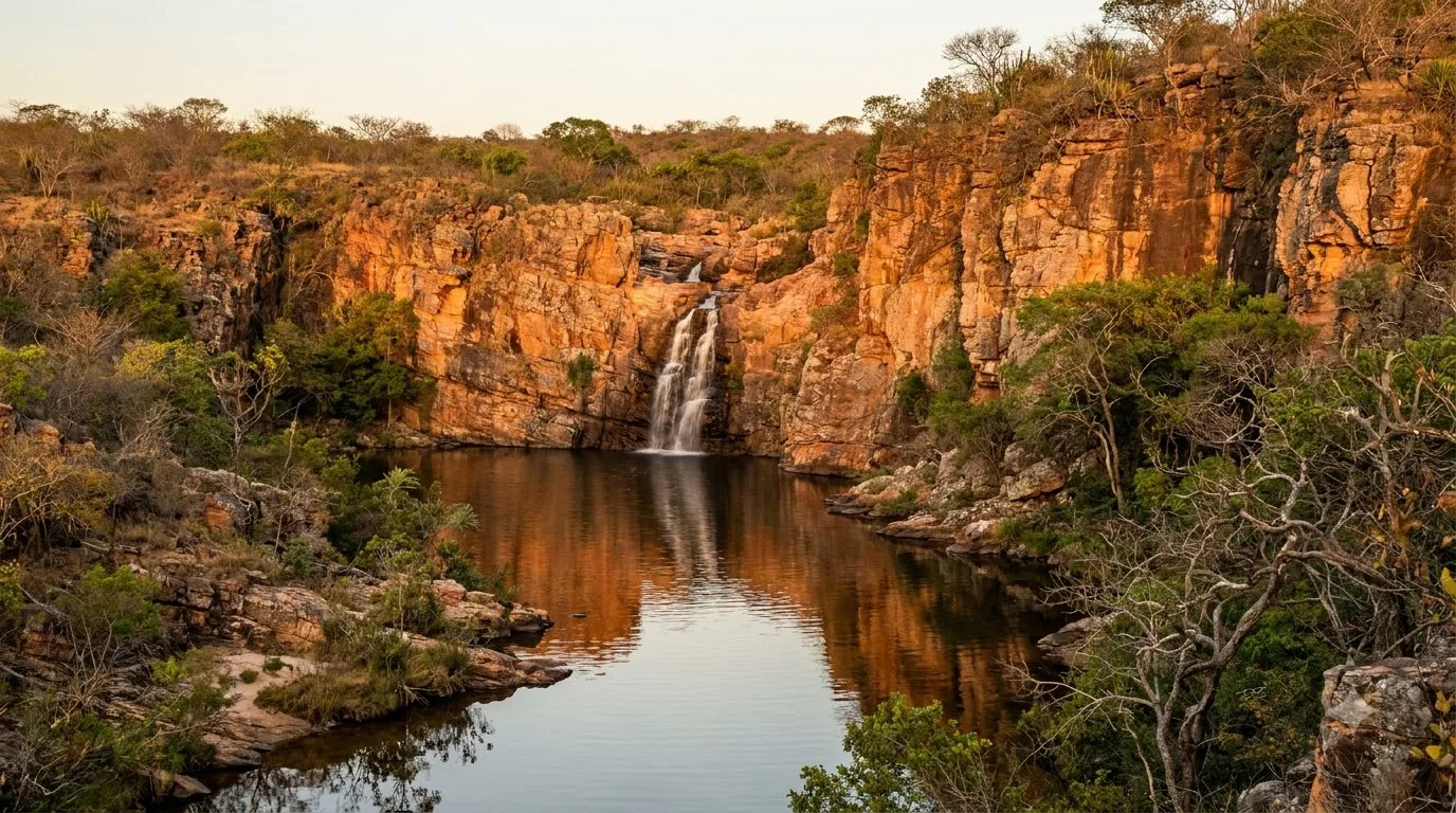 Poço das Cobras — cachoeira em Bahia, Brasil