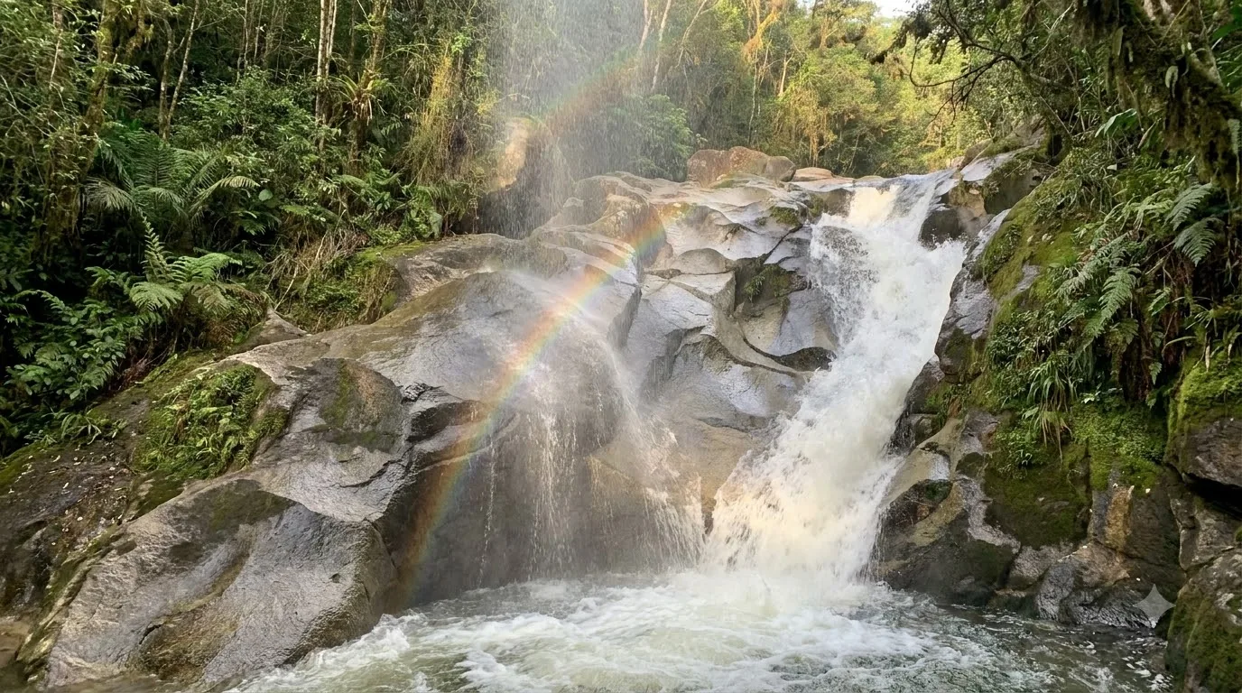 Vale da Lua — cachoeira em Rio de Jeneiro, Brasil