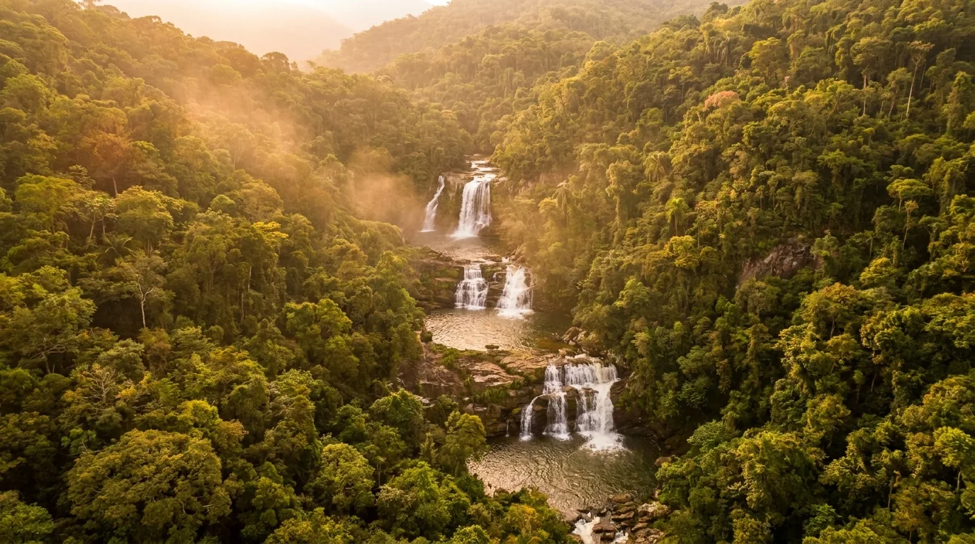 Véu da Noiva Muriqui — cachoeira em Rio de Jeneiro, Brasil